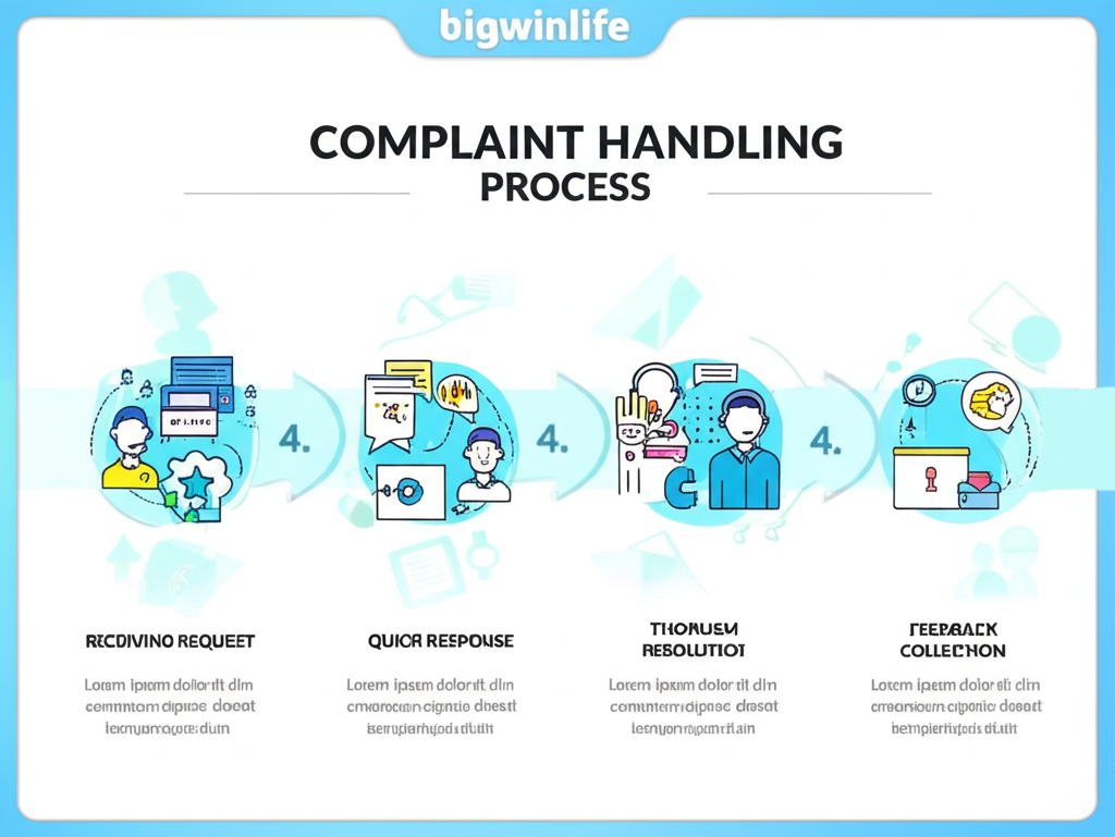 Quy trình xử lý khiếu nại và phản hồi thắc mắc minh bạch và nhanh chóng tại bigwinlife