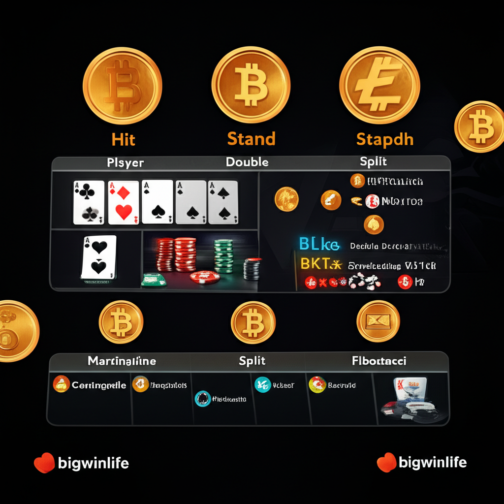 Hướng dẫn chiến lược cơ bản và nâng cao cùng quản lý vốn hiệu quả khi chơi bigwinlife Blackjack