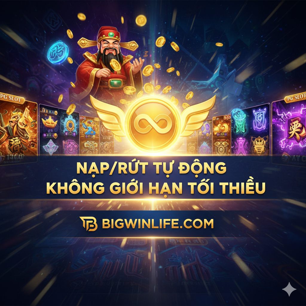 Một hình ảnh đại diện hấp dẫn cho bài viết, sử dụng màu sắc chủ đạo là vàng, đỏ và đen, tạo cảm giác sang trọng và tốc độ. Trung tâm hình ảnh là logo PG Slot và một biểu tượng đồng hồ bấm giờ đang chỉ 3 giây. Có một chồng tiền xu vàng và các biểu tượng jackpot (biểu tượng Wild/Scatter của PG Slot) lấp lánh xung quanh. Dòng chữ nổi bật, lớn: 'PG Slot ฝากถอน ไม่มี ขั้น ต่ํา - 3 GIÂY AUTO' với phông chữ hiện đại, đậm. Tổng thể mang phong cách casino trực tuyến cao cấp, tập trung vào tính năng 'không giới hạn tối thiểu' và 'tốc độ 3 giây'.