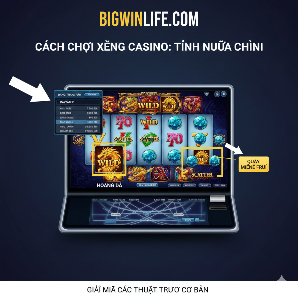 Hình ảnh tổng kết và nhấn mạnh tầm quan trọng của việc chơi có trách nhiệm (Responsible Gambling) và lựa chọn nhà cái uy tín. Hình ảnh nên có hai phần: một bên là biểu tượng 'Chơi Có Trách Nhiệm' (ví dụ: hai bàn tay cân bằng một đồng xu) với màu sắc nhẹ nhàng (xanh da trời, trắng). Bên còn lại là một biểu tượng 'Uy Tín' (ví dụ: chiếc khiên hoặc con dấu chứng nhận 'Licensed Casino'). Bố cục tổng thể mang tính kết luận, có thể lồng ghép hình ảnh máy tính/điện thoại đang truy cập vào trang web casino có bảo mật cao. Mục đích là tạo niềm tin và khuyến khích hành động đúng đắn cho người đọc từ bigwinlife.com.